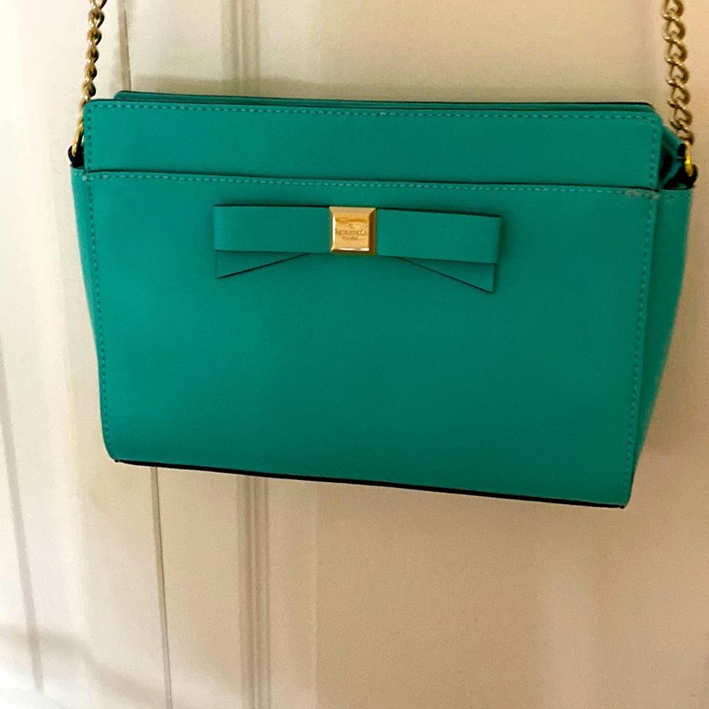 Kate Spade like new turquoise bag